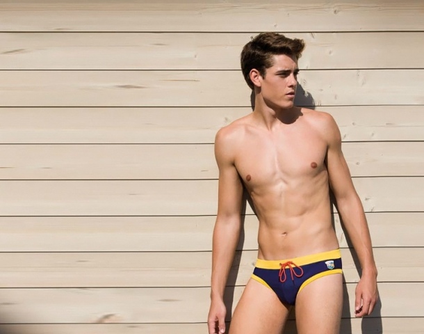 Allen Cox swimwear collection is dedicated to metropolitan youngsters who a...